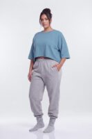 Oversized Top in Indigo