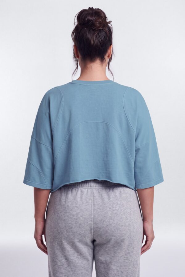 Oversized Top in Indigo