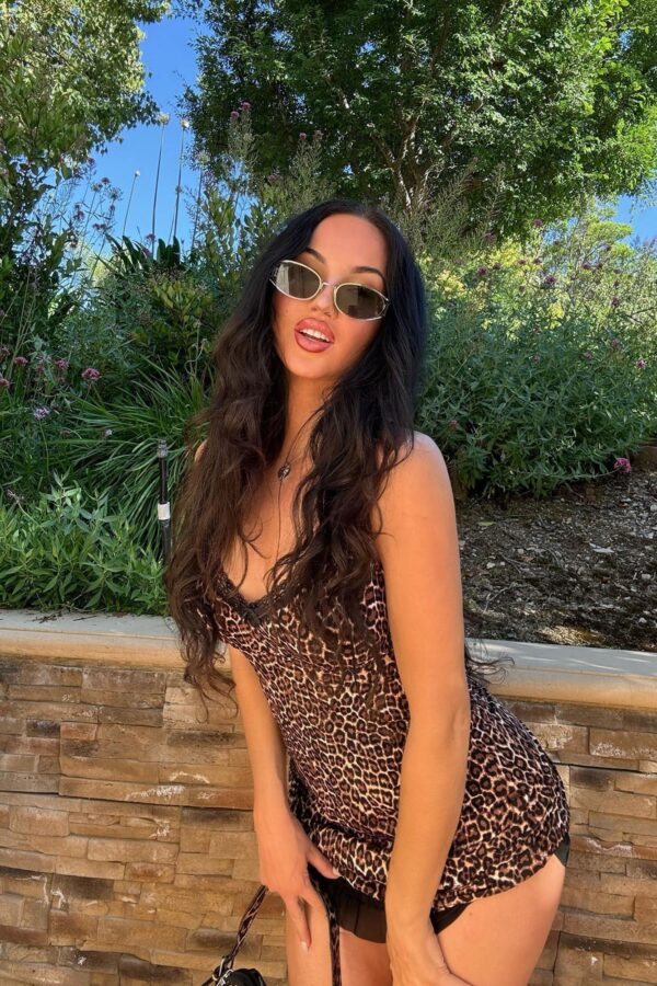 Hit The Snooze Sleep Gown - Leopard