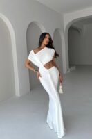 White Dress with maxi