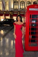 Red Dress with maxi