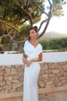 White Dress with maxi