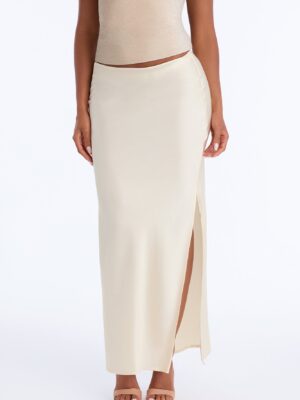 Skirt in Ivory 96% polyester