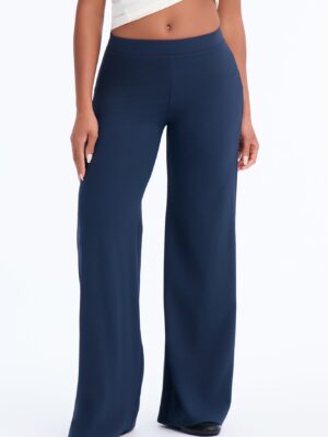 Blue Pants with wide leg