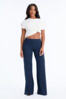 Blue Pants with wide leg