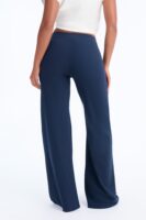 Blue Pants with wide leg