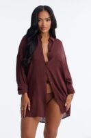 Shirt with a linen