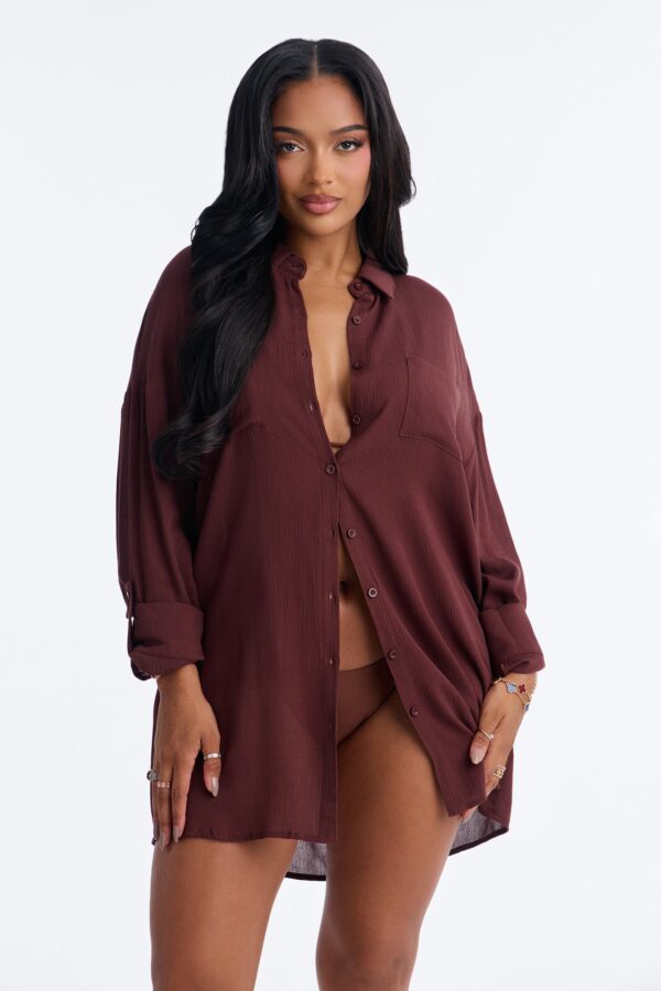 Shirt with a linen