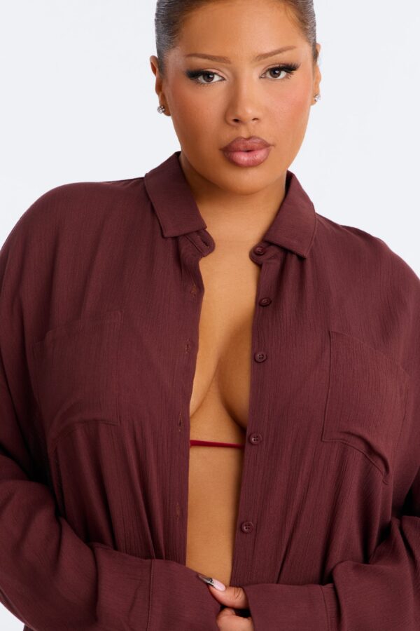 Shirt with a linen
