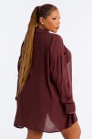 Shirt with a linen