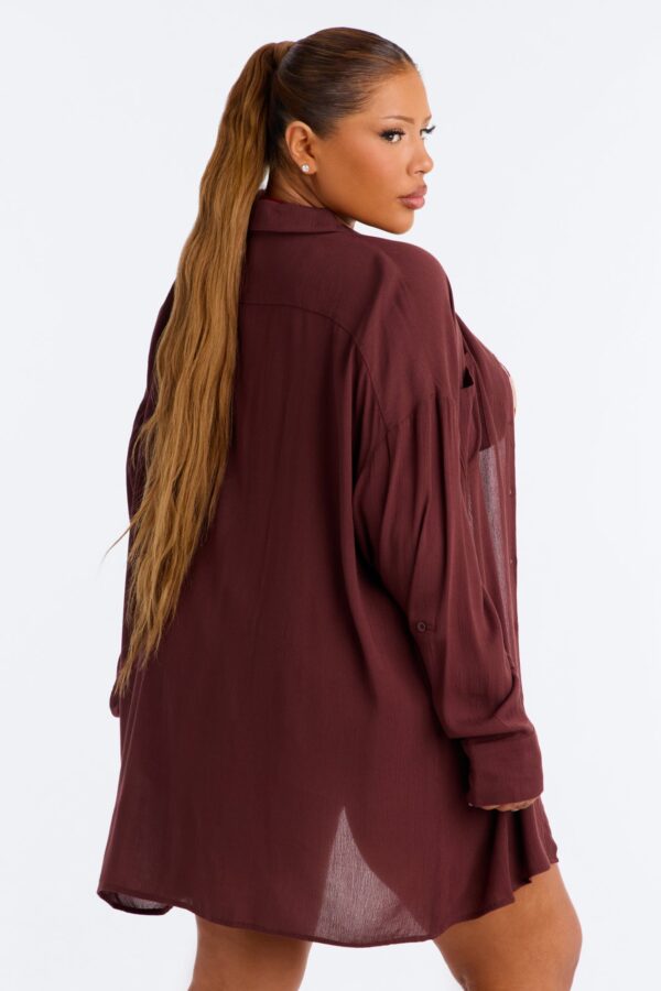 Shirt with a linen