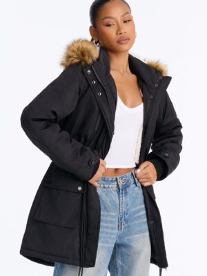 Jacket in Black 100% polyester