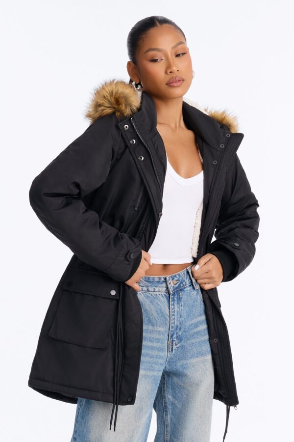 Jacket in Black 100% polyester