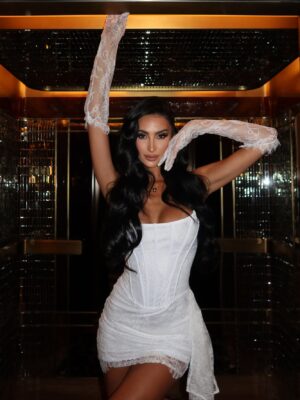 Mini Dress in White
