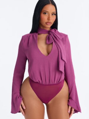 Bodysuit in 97% polyester