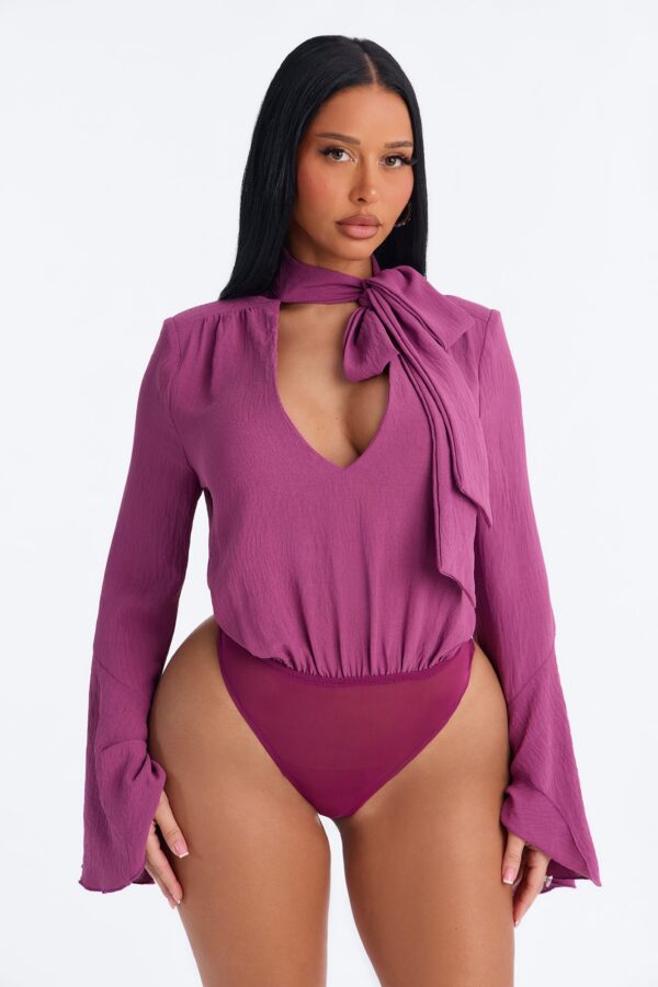 Bodysuit in 97% polyester