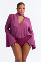Bodysuit in 97% polyester