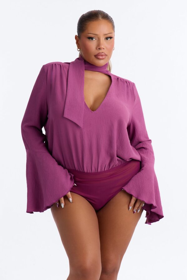 Bodysuit in 97% polyester