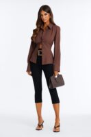 Shirt in Brown 100% polyester