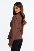 Shirt in Brown 100% polyester