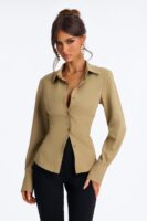 Shirt in 100% polyester