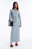 Midi Skirt in Blue