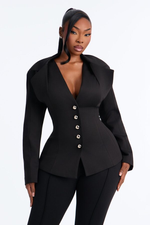 Leggings with a v-neck