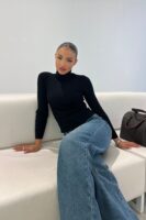 Sweater with a turtleneck