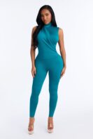 Ladies Kit Teal Jumpsuit