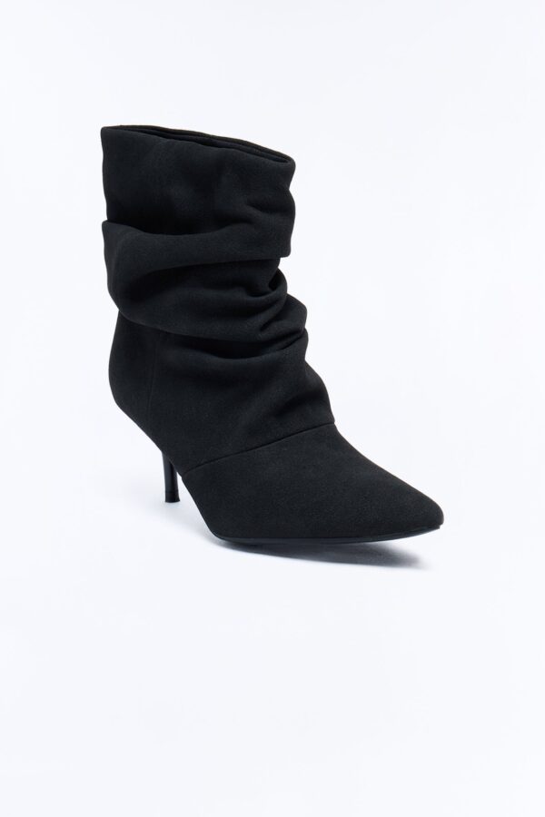 Amelia Slouch Booties - Black