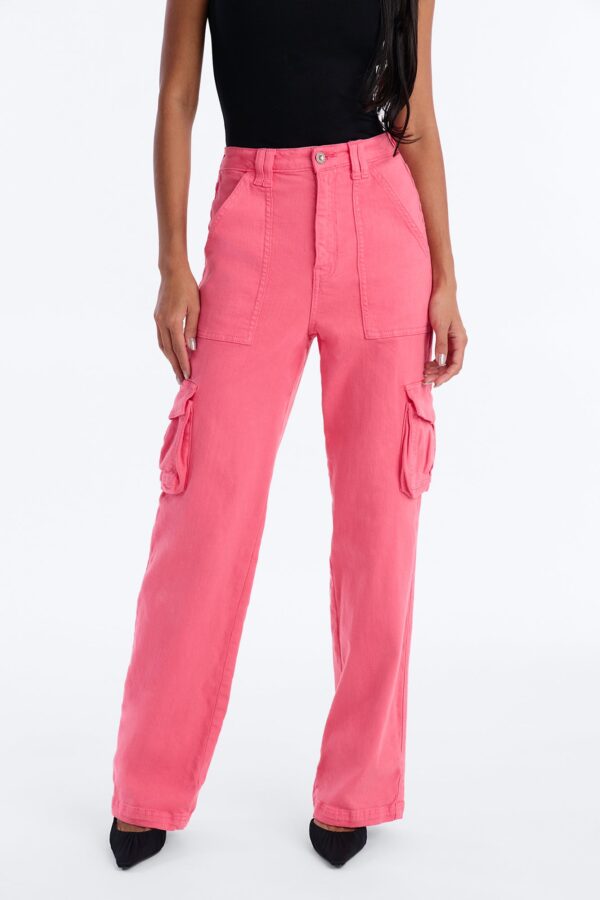 Pants in Pink 97% cotton