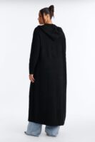 Cardigan in Black 98% polyester