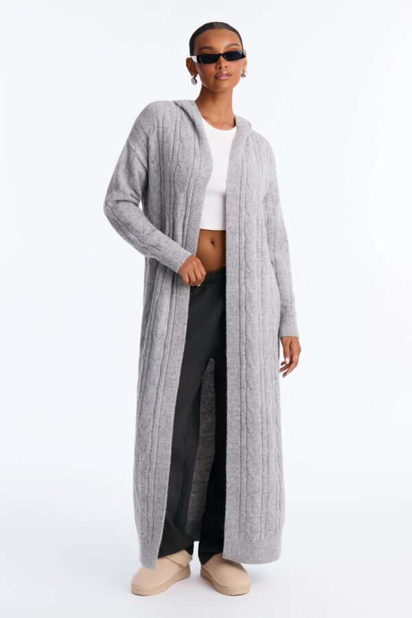 Heather Grey Cardigan