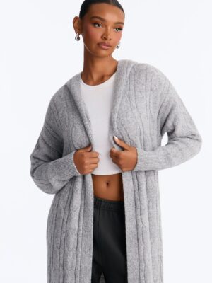Heather Grey Cardigan
