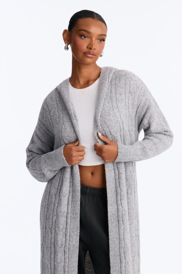 Heather Grey Cardigan