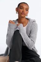 Heather Grey Cardigan