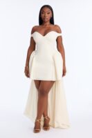 Cream Dress with mini