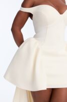 Cream Dress with mini