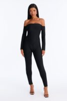 Jumpsuit in Black 90% polyester