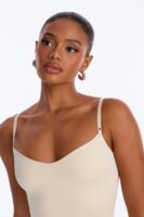 Jumpsuit in Stone 95% nylon