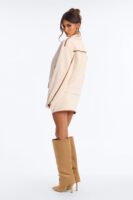 Skirt in Beige 93% polyester