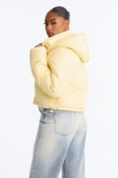 Yellow Cropped Jacket