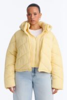 Yellow Cropped Jacket