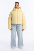 Yellow Cropped Jacket