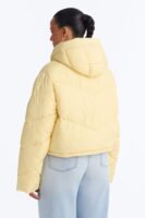 Yellow Cropped Jacket
