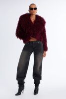 Ladies Kit Wine Coat