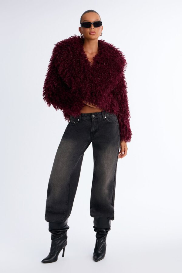 Ladies Kit Wine Coat