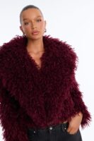 Ladies Kit Wine Coat