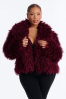 Ladies Kit Wine Coat