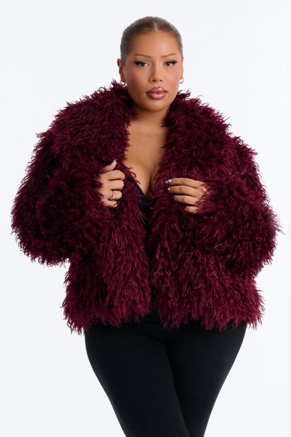 Ladies Kit Wine Coat